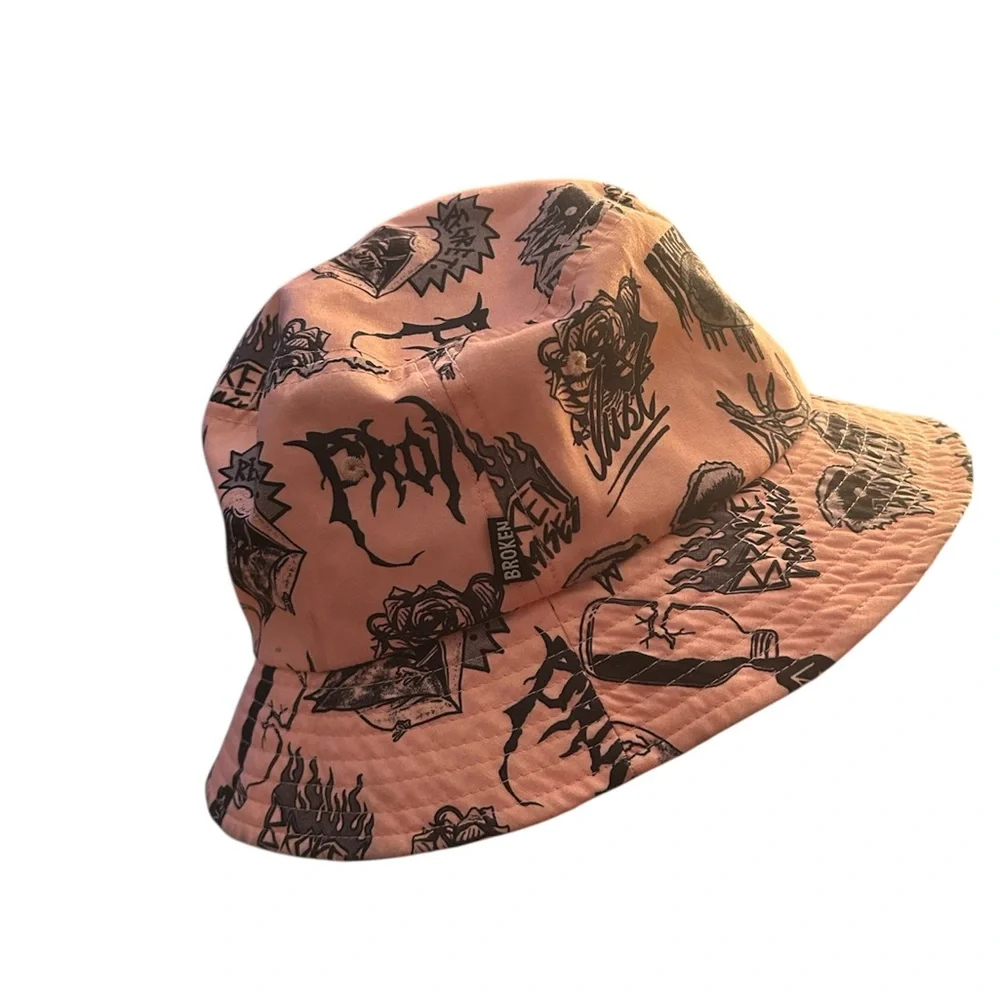 Broken promises Bucket Hat - Pink - Picture 1 of 2
